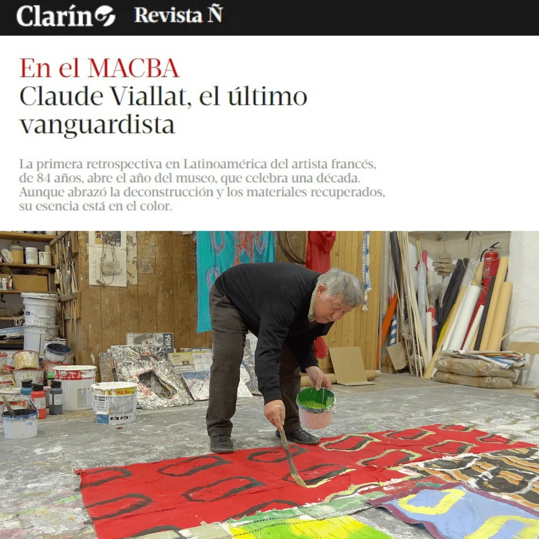Claude Viallat, el último vanguardista