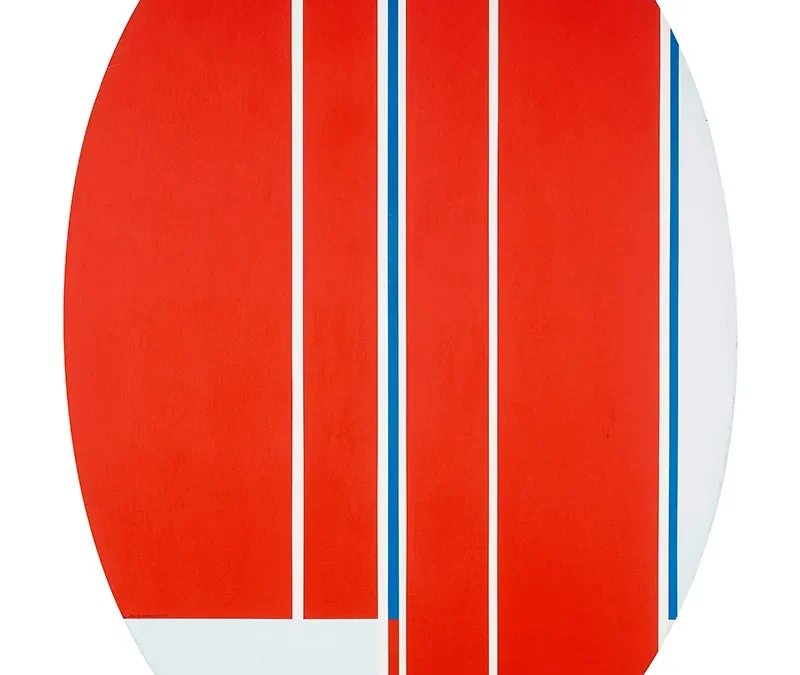 Eclipse vertical roja
