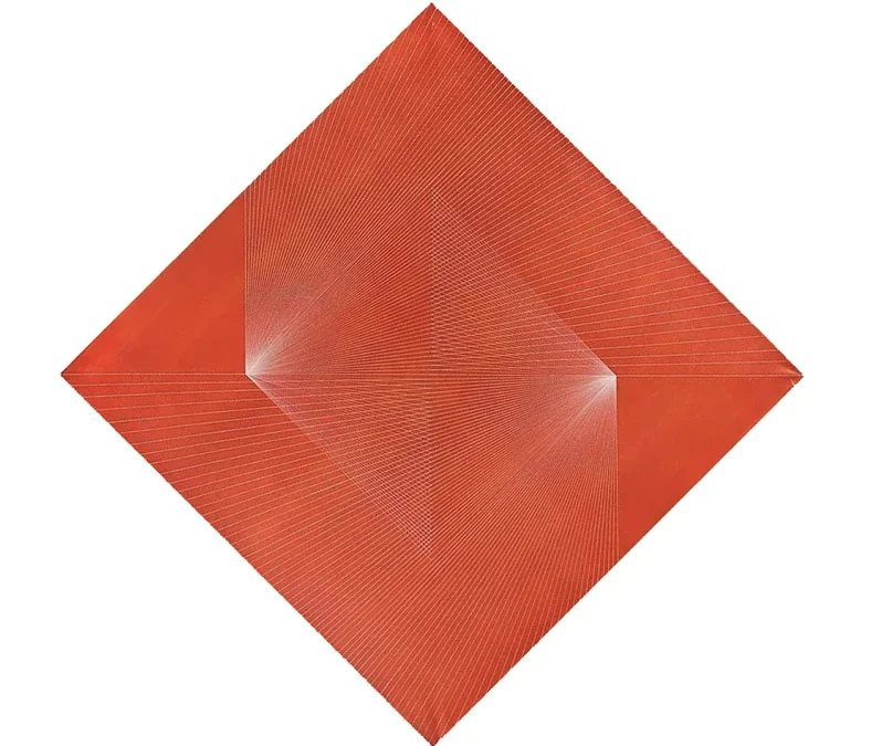 RADIACIÓN Y MOVIMIENTO SOBRE FONDO ROJO