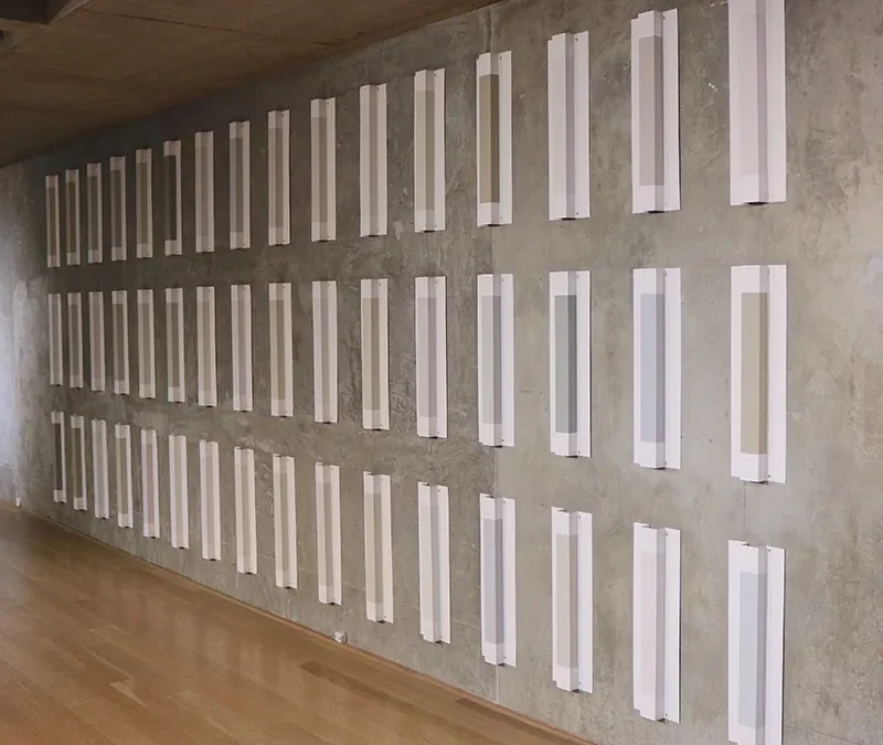 Searching for the grey of the wall