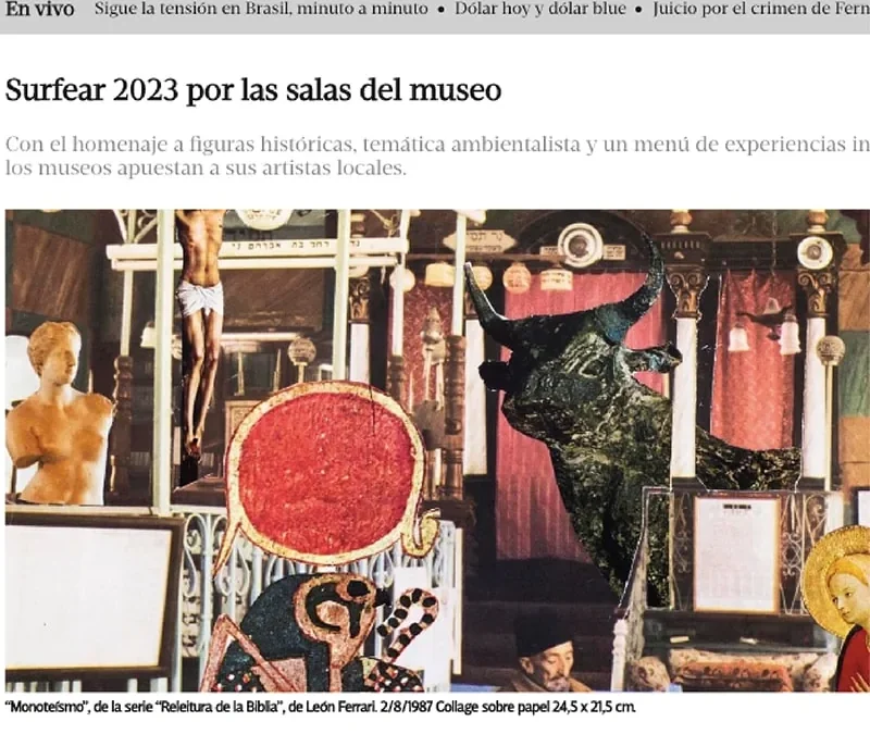 Surfear 2023 por las salas del museo