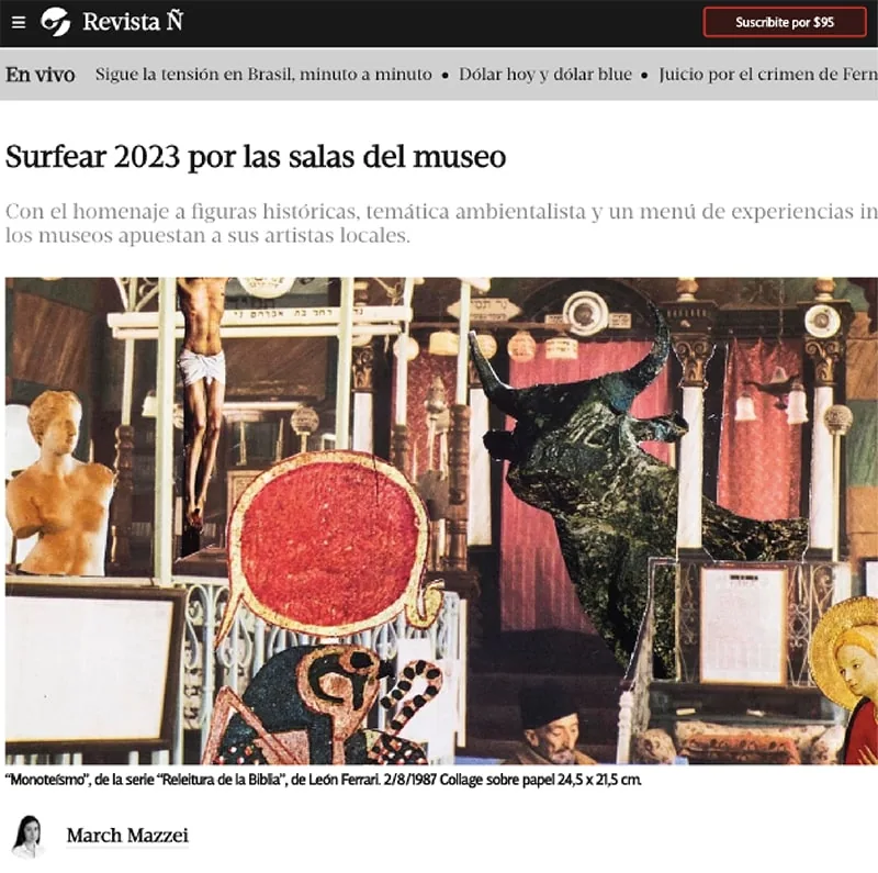 Surfear 2023 por las salas del museo