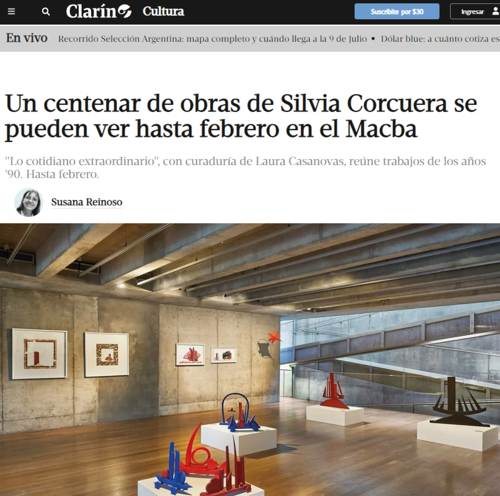 Un centenar de obras de Silvia Corcuera se pueden ver hasta febrero en el MACBA
